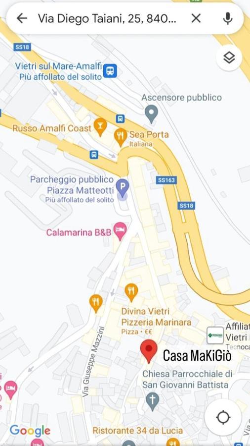 Casa MaKiGiò Apartamento Vietri Exterior foto